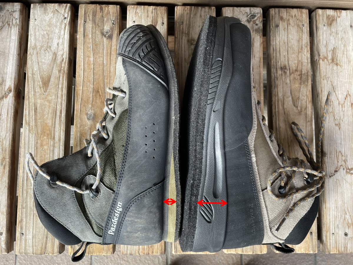 Pazdesign（パズデザイン）/ ライトウェイトウェーディングシューズVI・FE ZWS-618 オリーブ ＸＬ